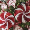 Raz 10" Or 12" Large Peppermint Christmas Ornament