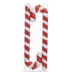 Raz 24.5" Box Of 4 Large Candy Cane Christmas Ornaments 4316285
