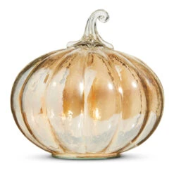 Raz Glass Pumpkins Fall Or Halloween Decoration -Online Christmas Decoration 4319542 19299.1683660058