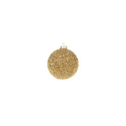 Raz 4" Gold Beaded Glass Christmas Ornament 4322807 -Online Christmas Decoration 4322807a 66047.1684180257