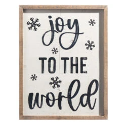 Raz Black And White Wooden Framed Christmas Signs -Online Christmas Decoration 4328044 52563.1690996744