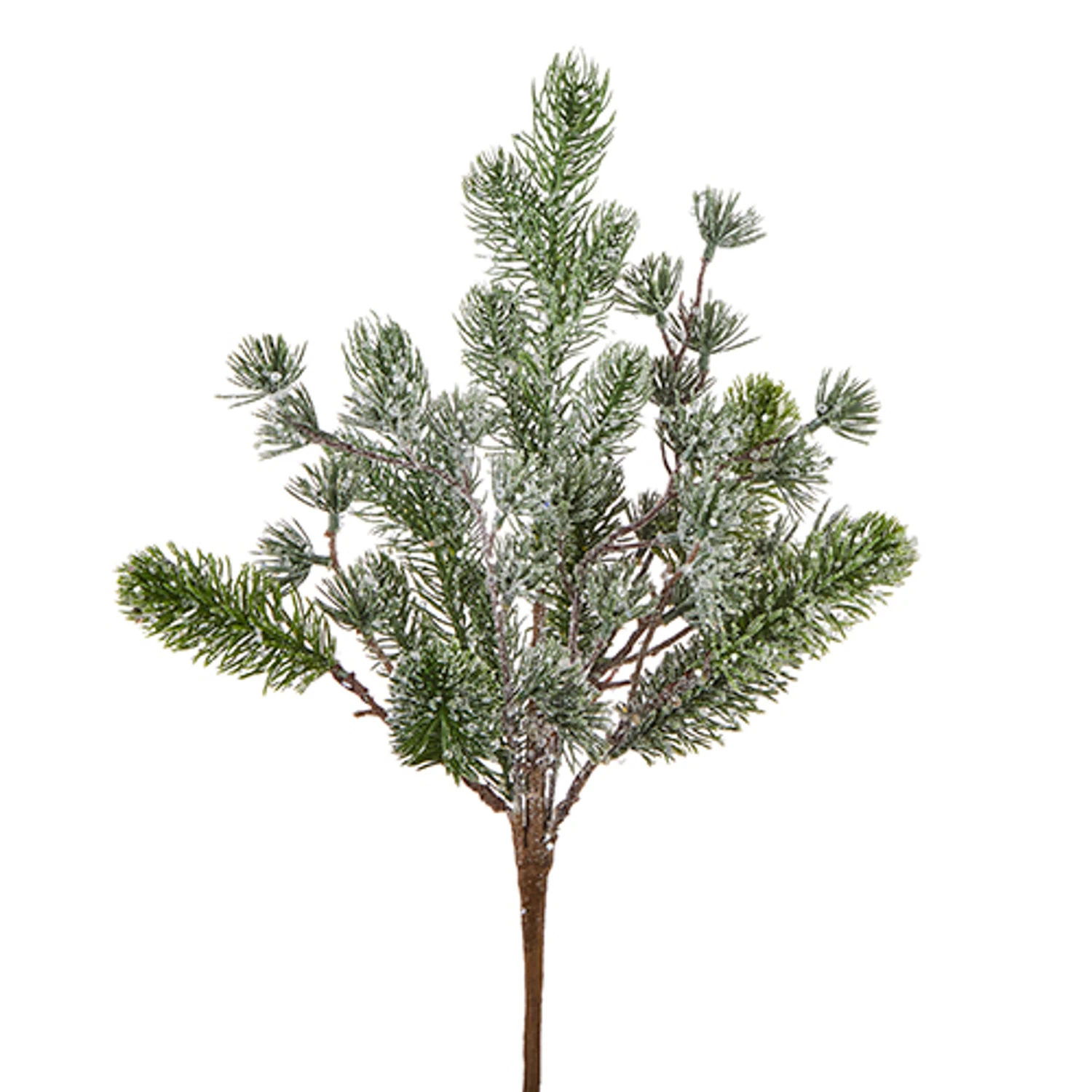 Raz 20" Iced Pine Christmas Tree Pick F4206751 2 Raz 20" Iced Pine Christmas Tree Pick F4206751 - Image 2