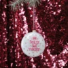 Cody Foster 5" In Dolly We Trust Glass Christmas Ornament GO-9316