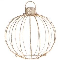 Raz 14", 19", Or 23.5" Large Gold Lighted Metal Frame Ornament Christmas Decoration -Online Christmas Decoration L4340610 10677.1686252480