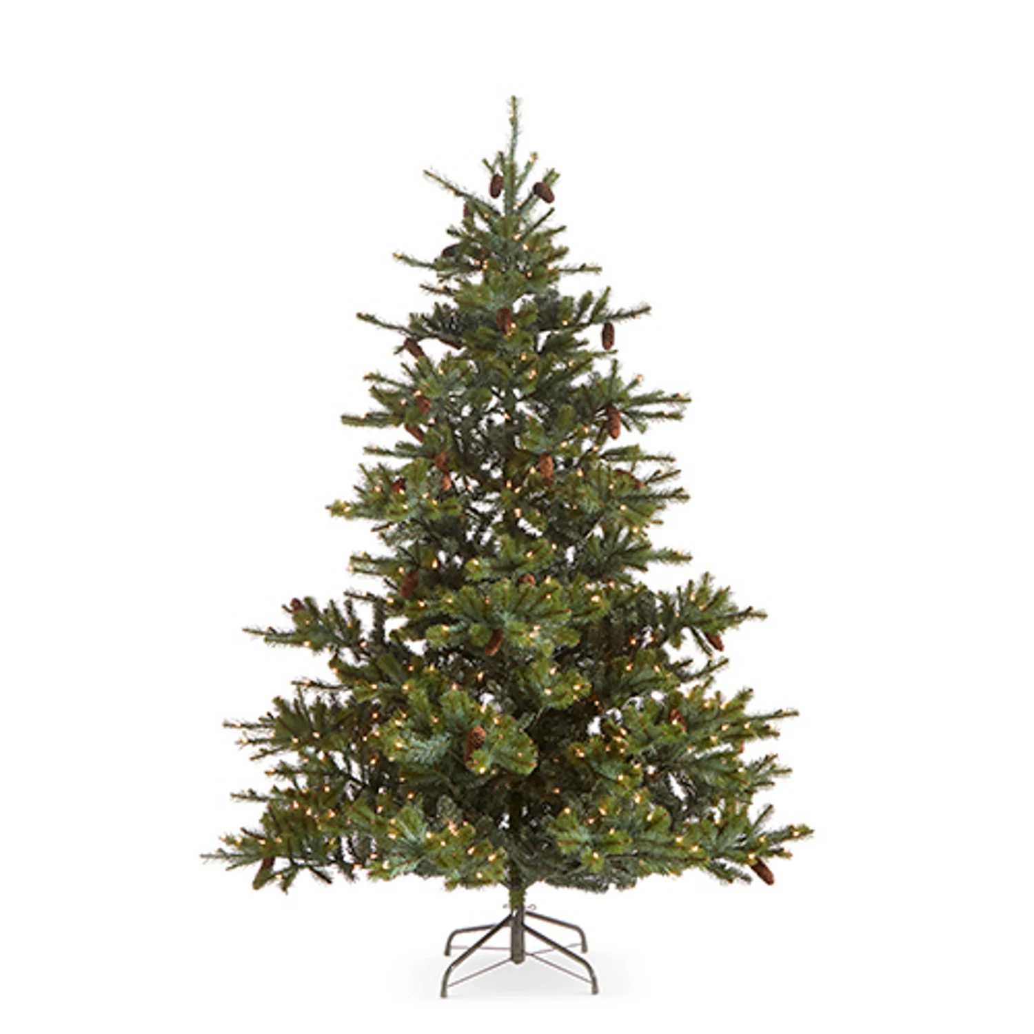 Raz 7.5' Forever Lit Green Big Sky Spruce Christmas Tree T4352009 3 Raz 7.5' Forever Lit Green Big Sky Spruce Christmas Tree T4352009 - Image 3