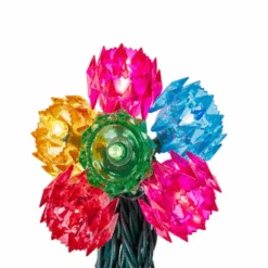 Kurt Adler Multicolor Crown Light Set UL4347