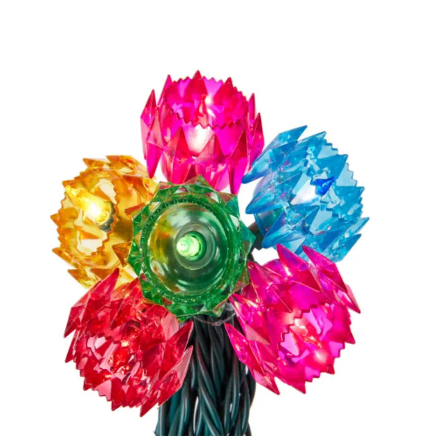 Kurt Adler Multicolor Crown Light Set UL4347 1 Kurt Adler Multicolor Crown Light Set UL4347