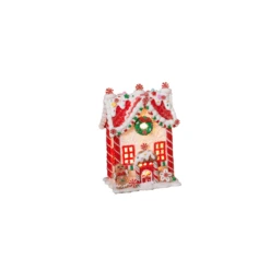 5.5" Battery Operated Claydough Gingerbread House 2599290 -Online Christmas Decoration api2wpcsf 90318.1646091932