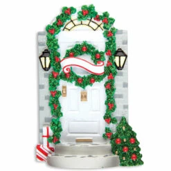 Front Door With Steps Personalized Christmas Ornament -Online Christmas Decoration api5jegid 81653.1668119952