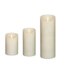 Liown 3.5" X 5", 7", Or 9" Moving Flame Ivory-Vanilla Scented Pillar Battery Candle 5 Liown 3.5" X 5", 7", Or 9" Moving Flame Ivory-Vanilla Scented Pillar Battery Candle -Online Christmas Decoration api66rlja 13754.1646091890