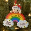 Our Little Miracle Rainbow Baby Personalized Christmas Ornament OR1965