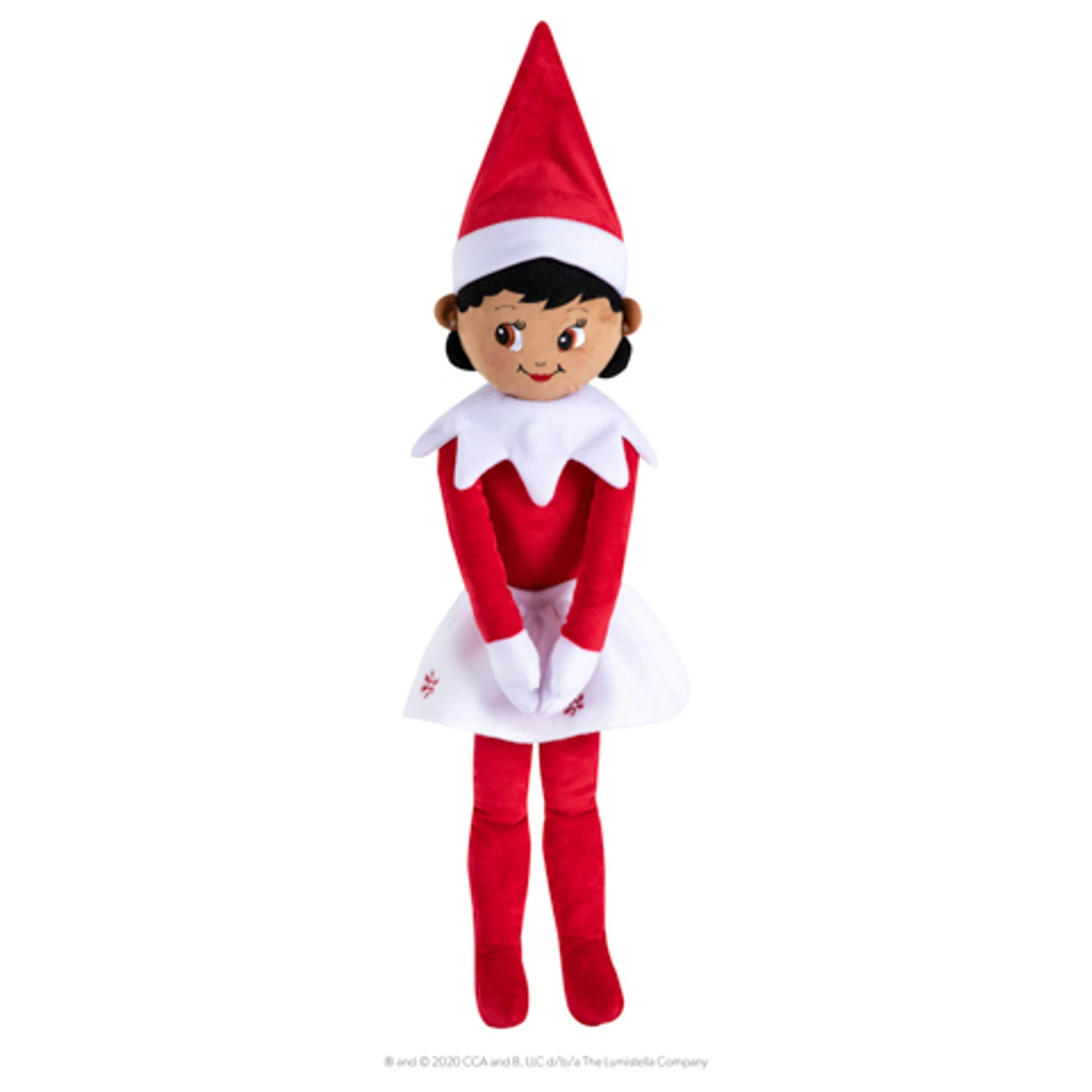 Elf On The Shelf 27" Huggable African American Girl Elf 1 Elf On The Shelf 27" Huggable African American Girl Elf