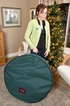 Treekeeper 36" Foam Lined Wreath Keeper With Removable Handle TK-10112 19 Treekeeper 36" Foam Lined Wreath Keeper With Removable Handle TK-10112 -Online Christmas Decoration apiquaer4 65179.1646091861