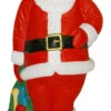 60" Large Santa With Green Bag Christmas Blow Mold C952