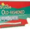 Brite Star 25 Vintage Inspired Frosted White Ceramic C7 Christmas Lights 37-837-00
