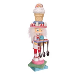 Kurt Adler 19" Hollywood Nutcrackers Ice Cream Nutcracker Christmas Figure HA0404 -Online Christmas Decoration ha0404 01 28920.1677785134