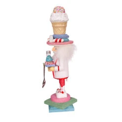 Kurt Adler 19" Hollywood Nutcrackers Ice Cream Nutcracker Christmas Figure HA0404 -Online Christmas Decoration ha0404 03 72239.1677785137